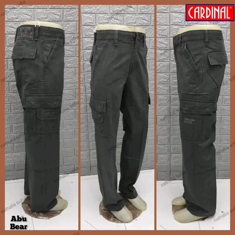 CARDINAL 100% ORIGINAL size 27-38 celana panjang cargo pria / celana panjang cargo cardinal / celana panjang cardinal cargo / celana panjang cargo pria 1
