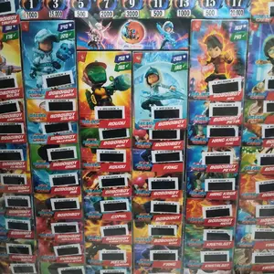 Mainan Kartu Gosok Berhadiah 1 Lembar Isi 72 pcs Kartu Gosok Bonus Koleksi Kartunya Tipe Kartu Gosok Hadiah Khusus