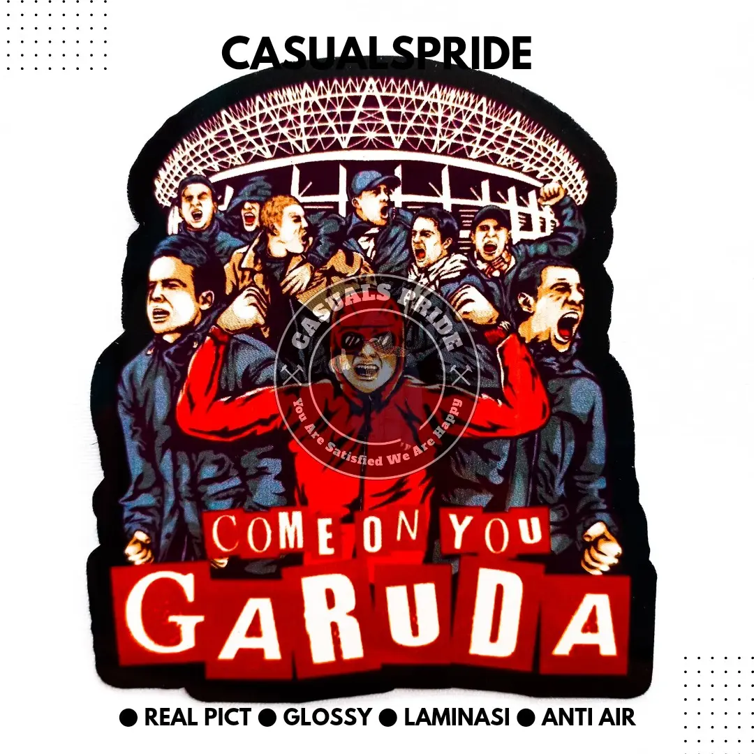 Stiker Timnas Garuda LA Grande Ultras Indonesia Anti Air - Kertas ...