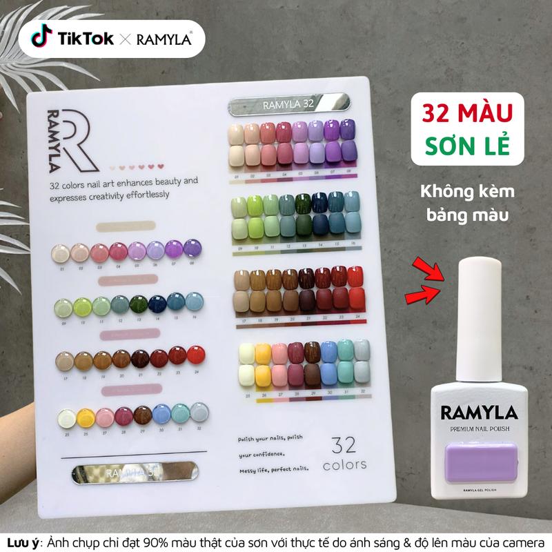  Sơn gel lẻ màu RAMYLA Tuxi Nails 