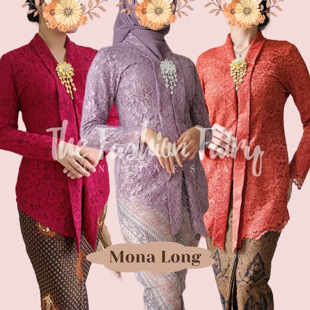 KEBAYA KARTINI BRUKAT MONA LONG