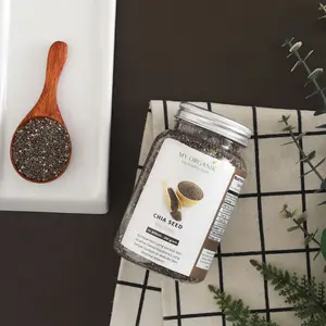 My Organik Chia Seed Organic Chia Seed Premium Quality Original 100% Biji Chia Seeds Hitam Organik 130 gr