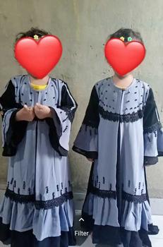 Product Review of ABAYA ELISA COUPLE MOM AND KIDS abaya hitam couple abaya turky gamis hitam abaya anak gamis couple abaya hitam Muslim Renda Mutiara Kombinasi Sifon Arab Ibu Umroh Syari Outer from j**e 0