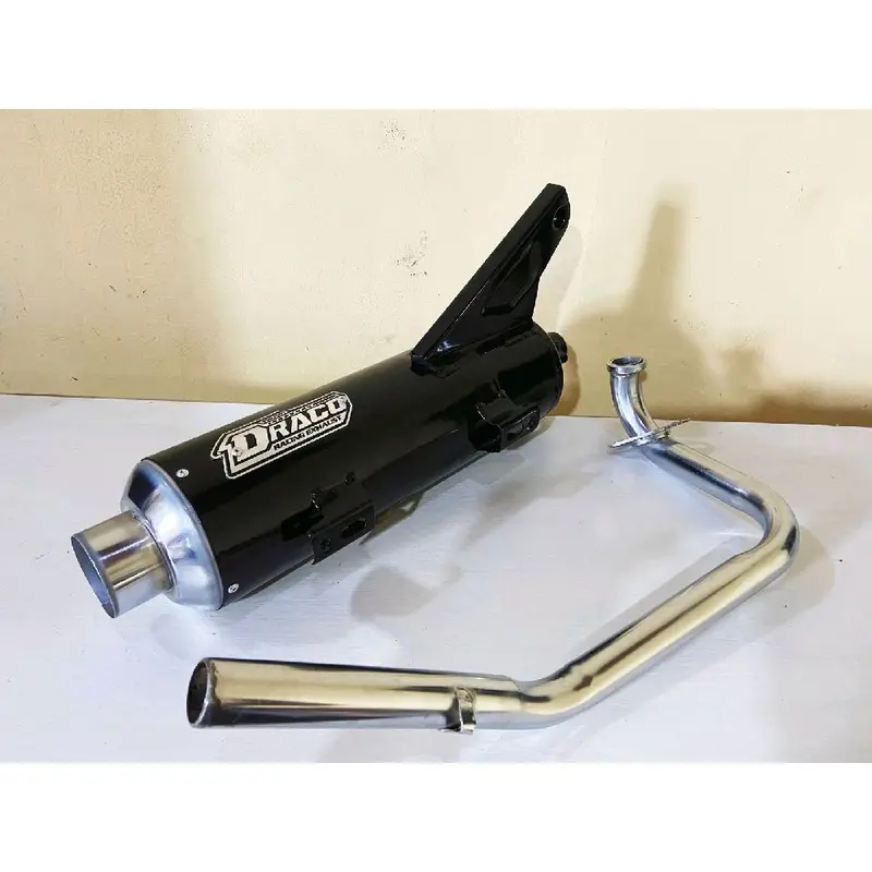 KNALPOT STANDAR DRACO +END MUFFLER PNP BUAT MOTOR BEAT FI BEAT KARBU VARIO SCOOPY MIO 1