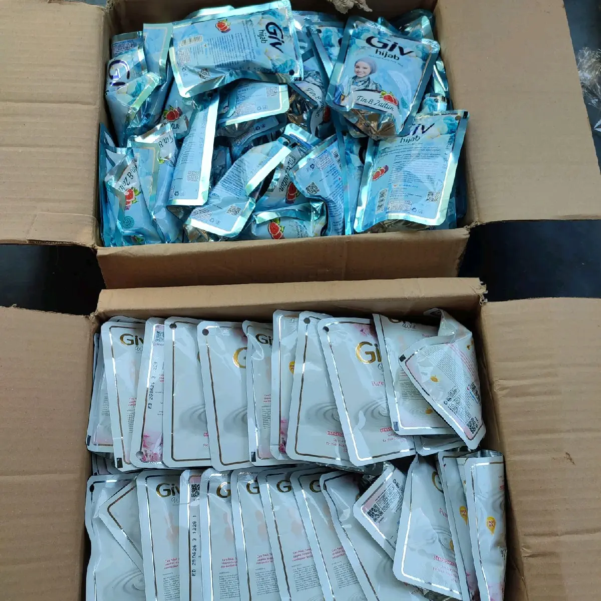 12 Pcs Giv Cair ukuran 60 ml