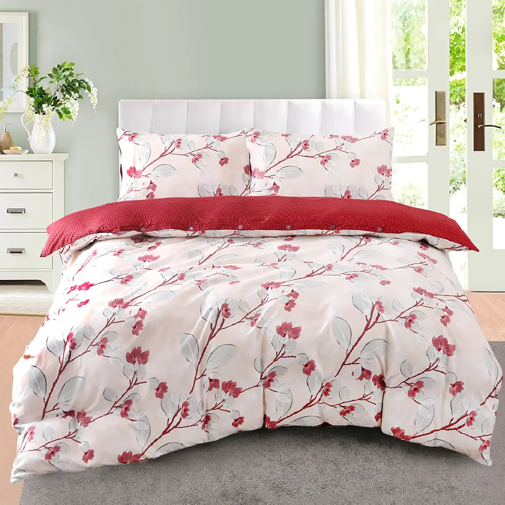 Aussino Relax Paxor Fitted Sheet Set and Quilt Cover Set - Soft and Cozy, Hypoallergenic, Moisture-Wicking, Stain-Resistant