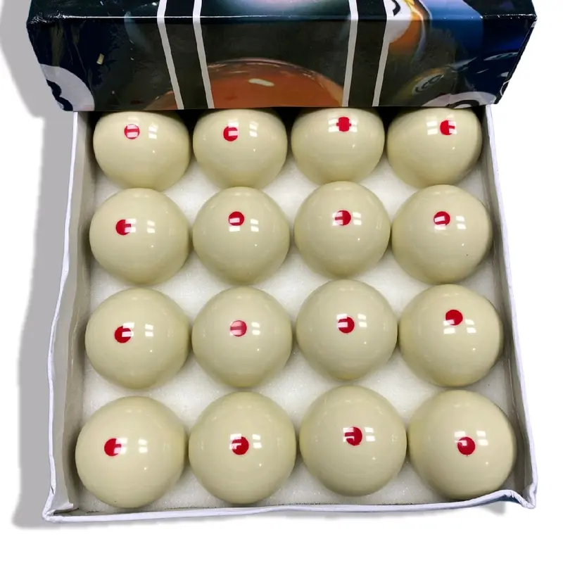 Bola Putih Billiard Gaco Tanggung Dim 50,6mm - Harga Satu Biji 2