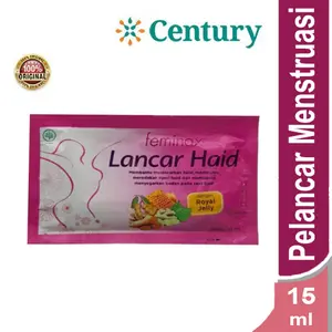 (Terbaru) FEMINAX LANCAR HAID 1 SACHET @15ML /PELANCAR HAID / NYERI HAID (Terlaris)