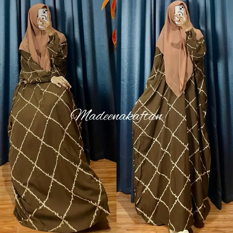 Kaftan Maimunah Terbaru Rayon Jumbo Adem Nyaman Tebal Busui Gamis Cantik Wanita Muslim Mewah Elegan Murah Dress Remaja Dewasa Syari Motif Panjang Kondangan Lebaran Formal Hitam 8