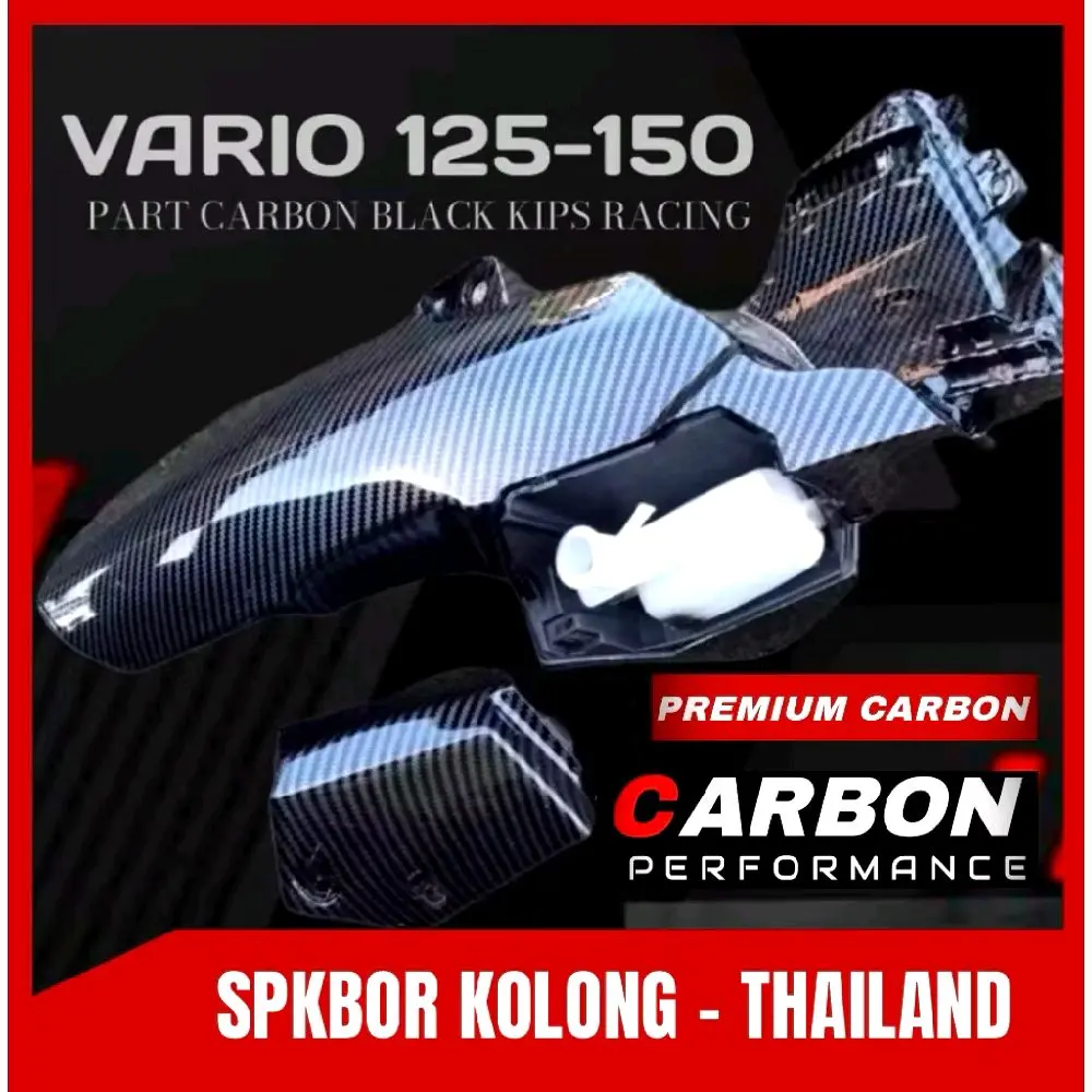 ￼Black carbon Hugger Vario vario125 vario150 Model AIR BLADE THAILAND Motorcycle Spakbor