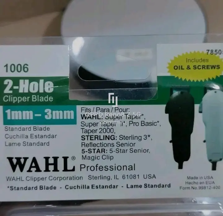 Product Introduction of mata pisau WAHL original super taper blade original USA clipper WAHL 4