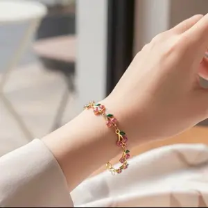 Gelang titanium gelang cery mewah dan elegan bisa di bawa mandi