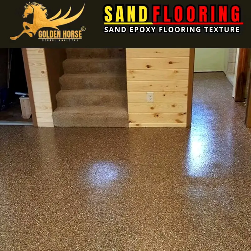 hanya Pasir !! Campuran sand flooring Lantai Sand Fusion Texture 5kg -  Glossy Minimalis 3