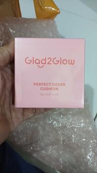 Product Review of 【Hot】Glad2Glow Perfect cover cushion dengan kandungan skincare mencegah kekusaman dan kulit kering sepanjang hari G2G Concealer Foundation Wajah Extract Mencerahkan Lasting Compact from m**y 1
