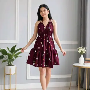 Dress mini, daster gisel sexy looks,bahan rayon premium nyaman adem