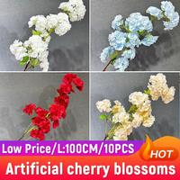 Gambar 50PCS Bunga Cherry Blossom Tanpa Daun Cabang 100cm Sakura Tangkai Panjang Bunga Dekorasi Artificial - Warna Putih, 50pcs dari Dekorasi Tanaman Buatan Kab. Tangerang 1 Tokopedia