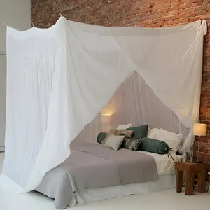 kelambu tidur gantung tenda lipat ukuran jumbo klambu kotak polos kelambu segi empat