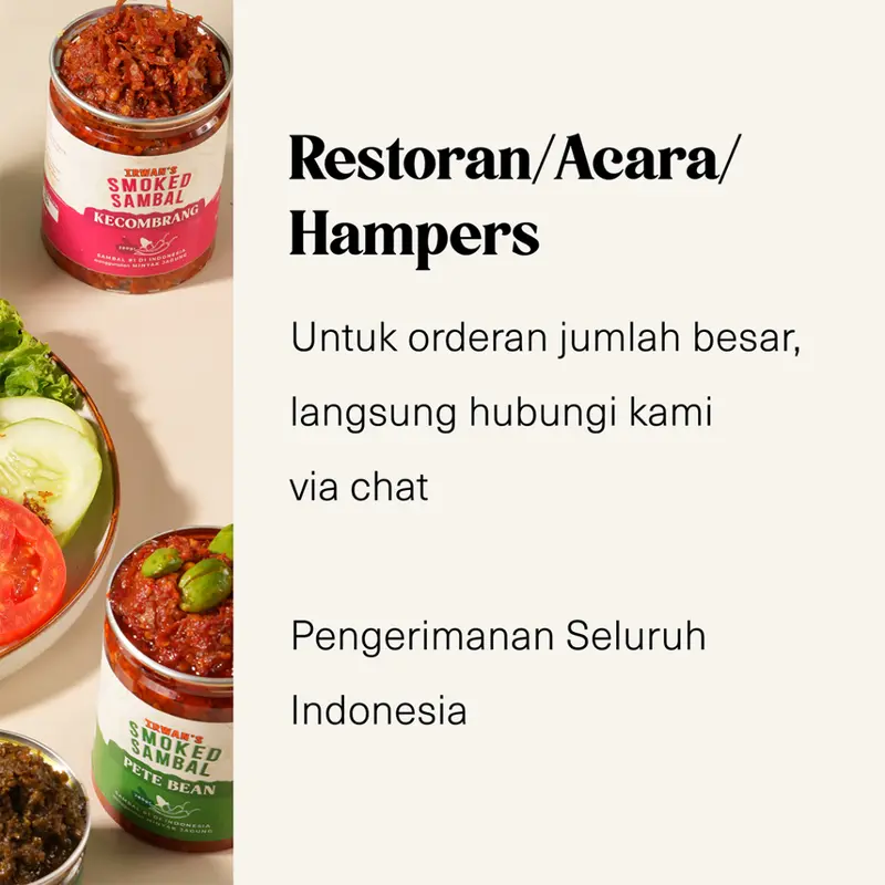 Sambal Kecombrang - Irwan's Smoked Sambal (Homemade Sambal Sehat, Sambal Asap, Sambal Arang) 6