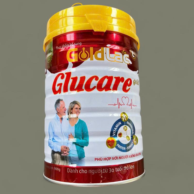  Sữa dành cho người tiểu đường Glucare Gold Goldlac 900G - Sữa tiểu đường cho người lớn 