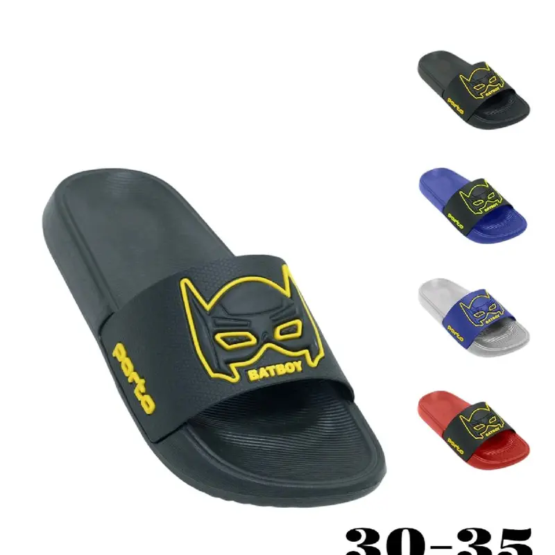 sandal slip-on anak tanggung batman/karet,lentur,elastis/size 24-35 Kaki Fashion 5