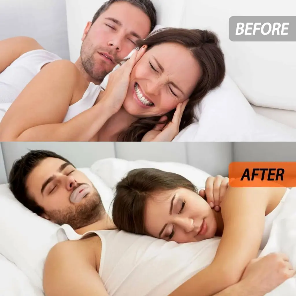 30pcs Strips Disposable Mout Plester Mulut Tidur Solasi Mulut Tidur Stiker Anti Ngorok Anti Snoring Sleep