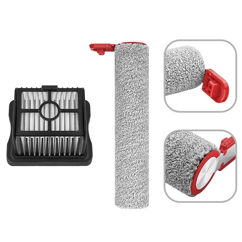 Bộ lọc bàn chải lăn cho Eureka FloorShine 880 dùng cho máy hút bụi, loại ướt/khô