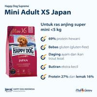 Gambar Happy Dog Makanan Anjing Mini Dewasa XS Japan 300gr dari Happy Dog Happy Cat Indonesia Kota Administrasi Jakarta Utara 2 Tokopedia