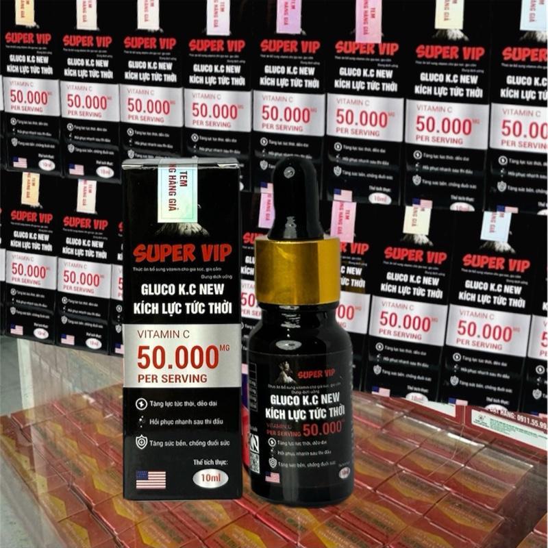 SUPER VIP Nhỏ đ.á tăng lực 2 10ml với công dụng hiệu quả tăng sức bền chống đuối sức kích lực tức thời hỗ trợ gà phục hồi nhanh chóng