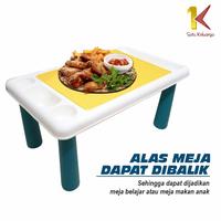 Gambar [COD] SK M39 M111 Meja Belajar Anak Multifungsi Mainan Edukasi Meja Susun Balok Bangunan Blok - MEJA BLOK MERAH 80PC dari satukeluargaid Kab. Tangerang 3 Tokopedia