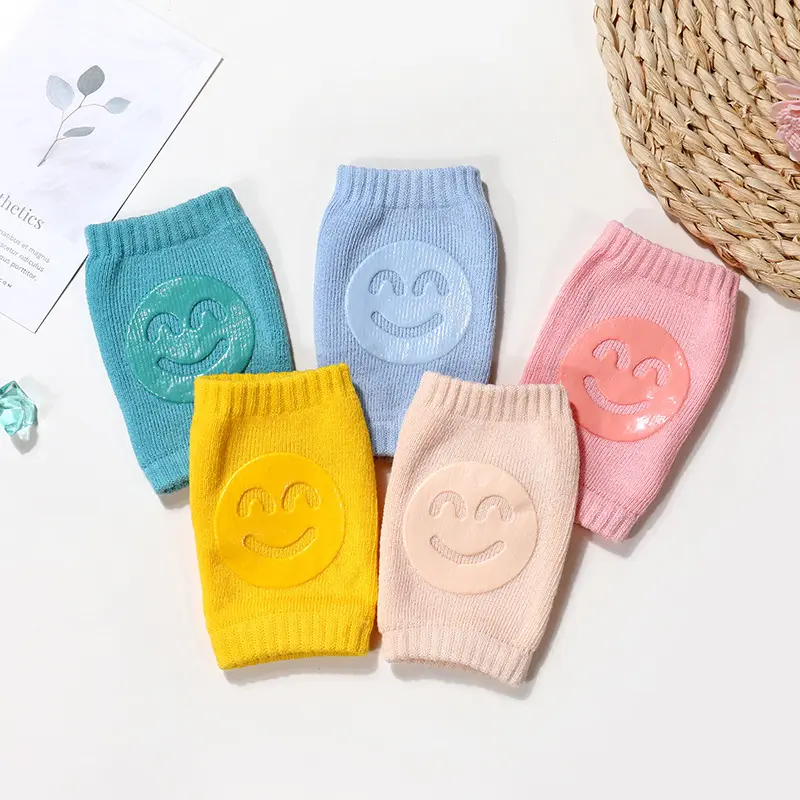 Baby Kain Lembut Pelindung Lutut Bayi/ Kneepad Anti Slip Knee Pads Protector