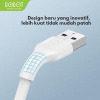 Gambar ROBOT RDC100S 2.4A KABEL USB DATA TYPE-C QUICK CHARGING 1M 1 M dari btgcom Kota Denpasar 2 Tokopedia