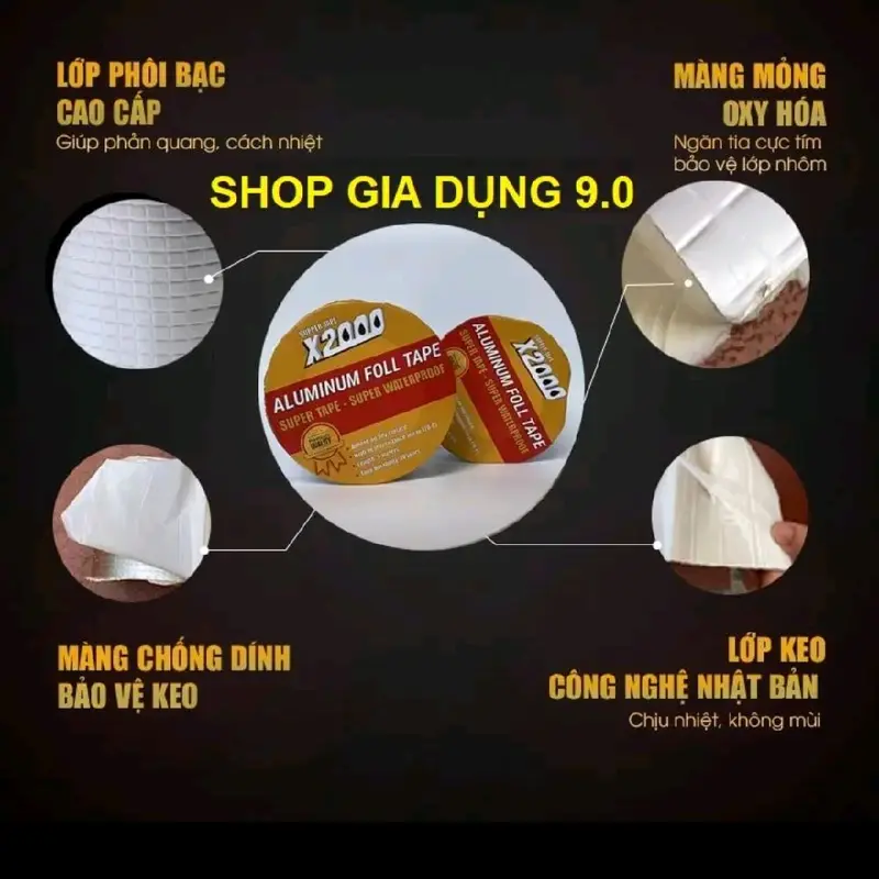 Băng keo chống thấm X2000 chính hãng Nhật Bản 1