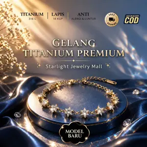 Gelang 101-200 Fashion Titanium Gelang Wanita