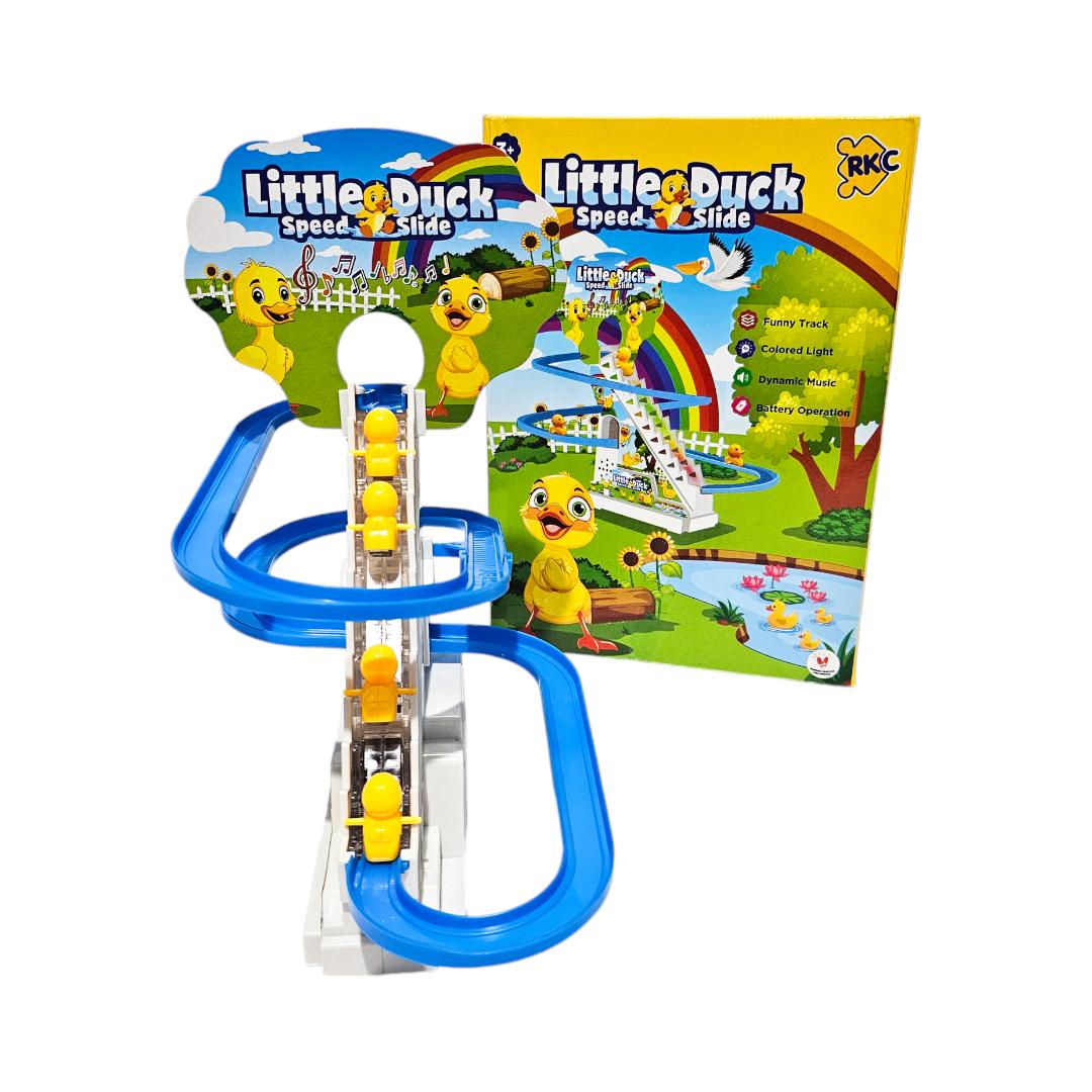 Mainan Anak Bebek Naik Tangga Little Duck 4 Bebek Bisa Nyala Lampu Dan Ada Musik