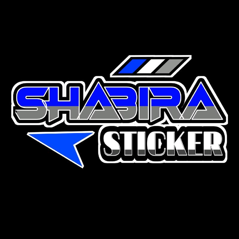 Striping Stiker Motor Suzuki Satria 120R Lumba 2002 2003 Silver Hitam Fullset Motorcycle 2