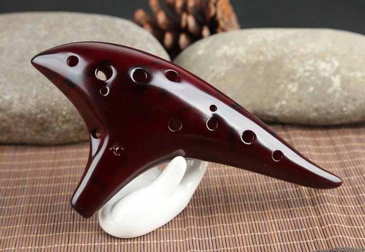Product Introduction of 1pc,12-hole ocarina middle C key AC Straw smoked flute music school teaching ocarina 12 holes, ancient smoked texture simple exquisi 14