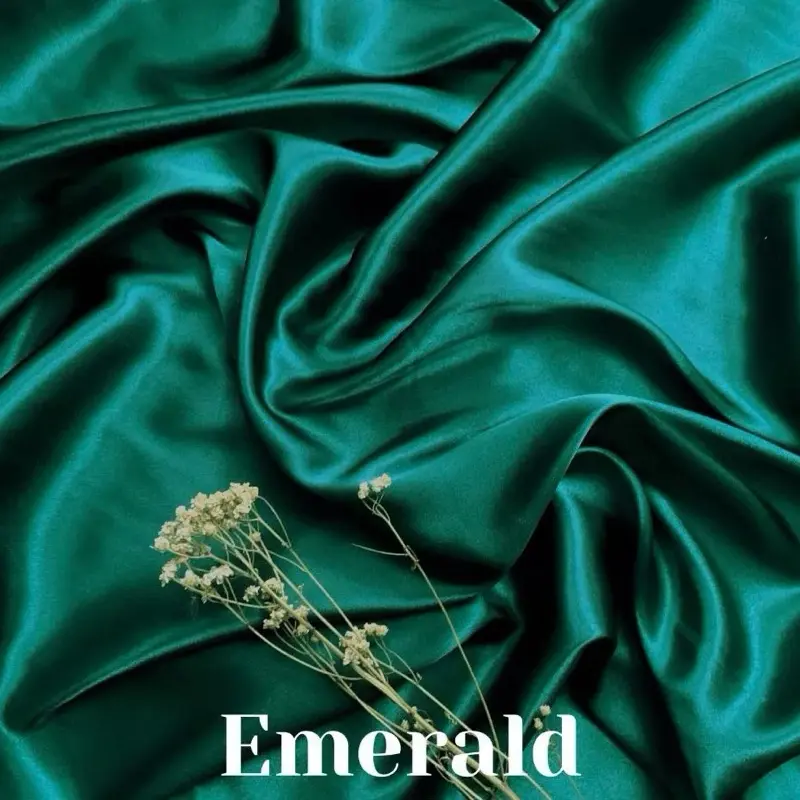 Emerald Green+Songket Putih Silver