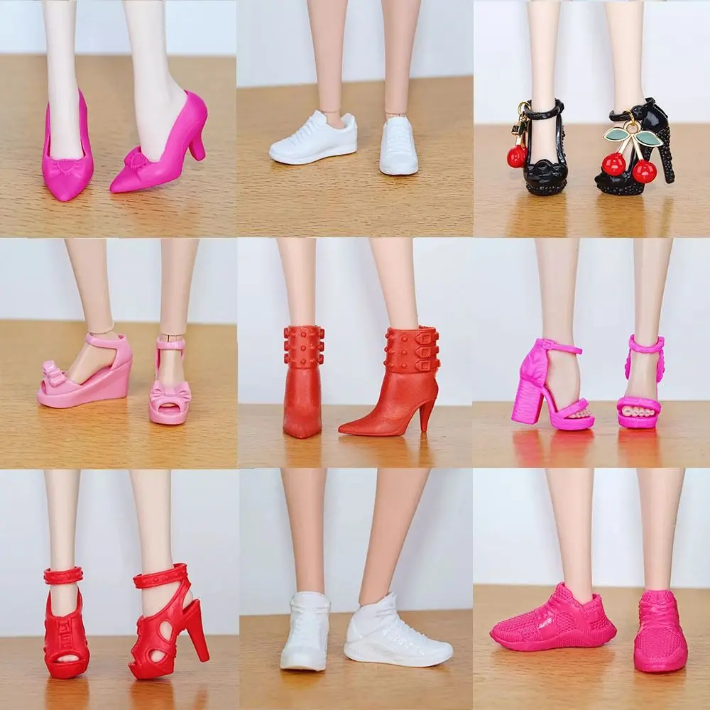 New Quality 1/6 Doll Shoes Original 30cm High Heels Shoes 20 Styles Figure Doll Sandals Doll Accessories