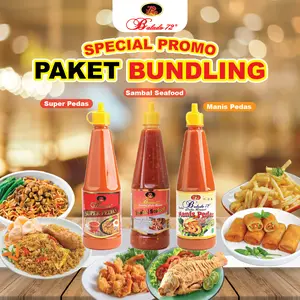 Balado72 Sambal Cabe Rawit Giling Bundling 3 Botol Ukuran 300ml