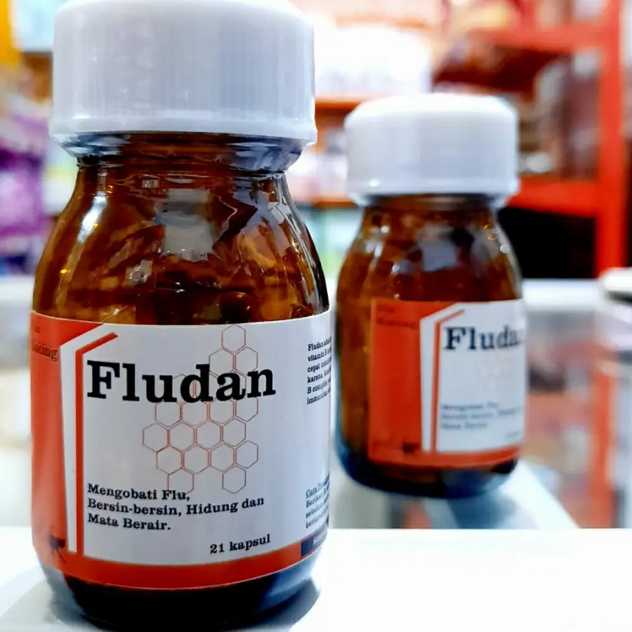 fludan obat flu pilek kucing ampuh isi 21 butir