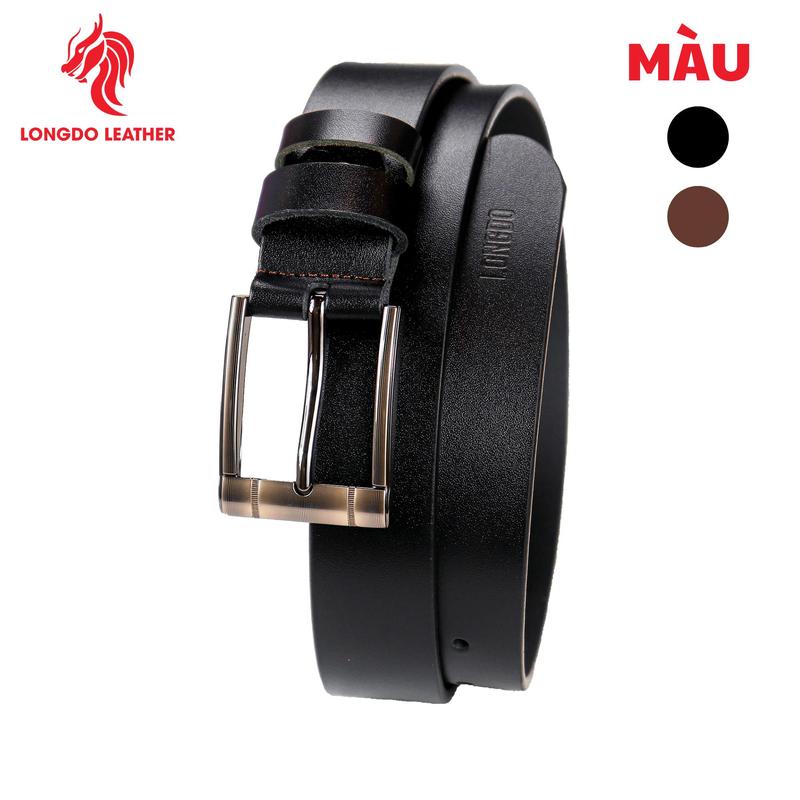Thắt lưng da trâu bản 2.8cm và 3.3cm thương hiệu Longdo Leather - TL03