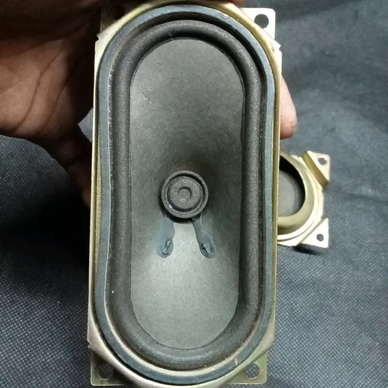 Speaker TV Lonjong Tekuk 8 Ohm 5 Watt panjang 13 cm lebar 6 cm 1
