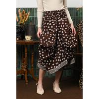 Gambar NONA RARA - Adara Skirt Kopi Wonogiren P0560, Rok batik wanita modern - ALL SIZE dari Nona Rara Batik Kota Administrasi Jakarta Timur 1 Tokopedia