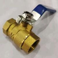 Gambar Ball valve Ball valep Stop Kran ½" Bahan Kuningan Pommini Pertamini dari Robby Cavalera Kota Tangerang 1 Tokopedia