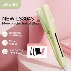 LivChic LS304S-Green Catokan Rambut Inframerah 3IN1 65W 2 Meter 360 Sudut Belok Jauh dengan 6-speed Control & Multi-coating Perawatan Rambut