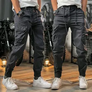 GZ Combat Carggo pants celana panjang Jogger kargo camo Dark Grey Unisex bahan Cotton twill tebal Non Stretch dengan 6 saku dan Resleting Adjustable aktivitas outdoor joger sport