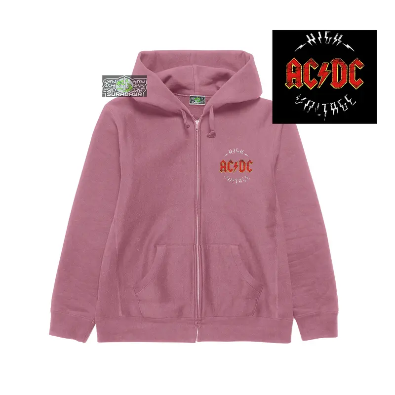 COD Jaket Anak Laki Perempuan Motif ACDC HITAM Usia 3 4 5 6 7 8 9 10 Tahun Premium Quality 8