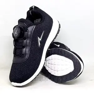 Sepatu sekolah ANDO ORIGINAL - MIRNA KENSTON 29-36 HITAM PUTIH -  SEPATU SNEAKERS KANVAS SOL KARET ANAK LAKI-LAKI PEREMPUAN - SEPATU SPINNER - SEPATU OLAHRAGA JOGGING SENAM ANAK - SEPATU SEKOLAH TK SD Fashion