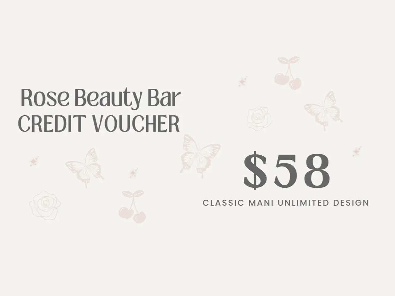 58 Classic Manicure + Unlimited Design + Overlay [RBB LIVE EXCLUSIVE]