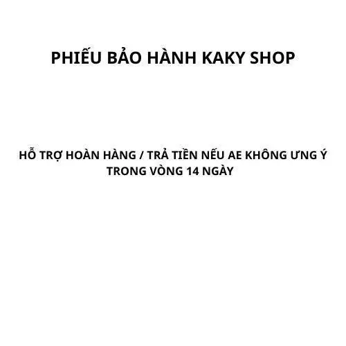 Phiếu Bảo Hànhh KaKy Shop789523